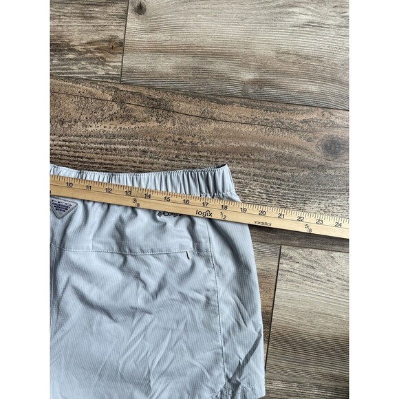 Columbia PFG Shorts Womens Large Gray Coral Point II Omni-Shade UPF 30 Nylon - Picture 4 of 8